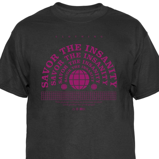Savor the Insanity Vintage Graphic T-Shirt