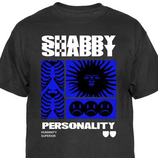 Shabby Personality Vintage Graphic T-Shirt
