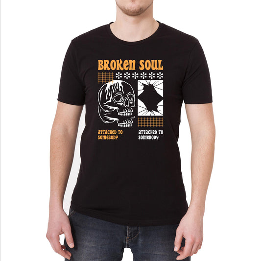Broken Soul Vintage Graphic T-Shirt