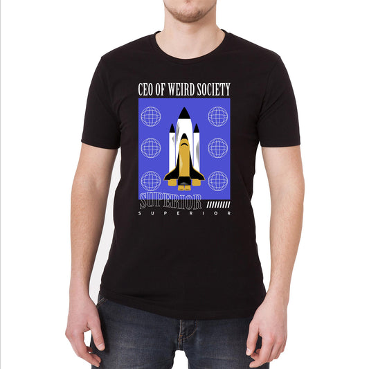 CEO of Weird Society Vintage Graphic T-Shirt