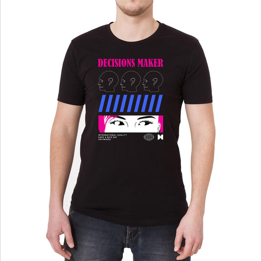Decisions Maker Vintage Graphic T-Shirt