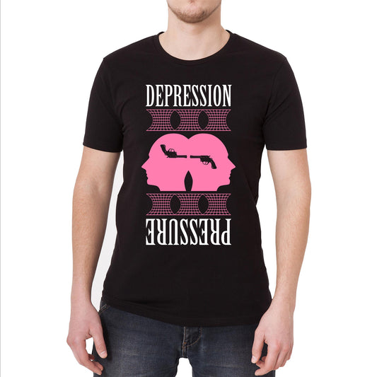 Depression Pressure Vintage Graphic T-Shirt