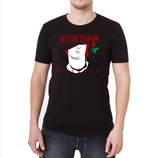 Destruction Vintage Graphic T-Shirt
