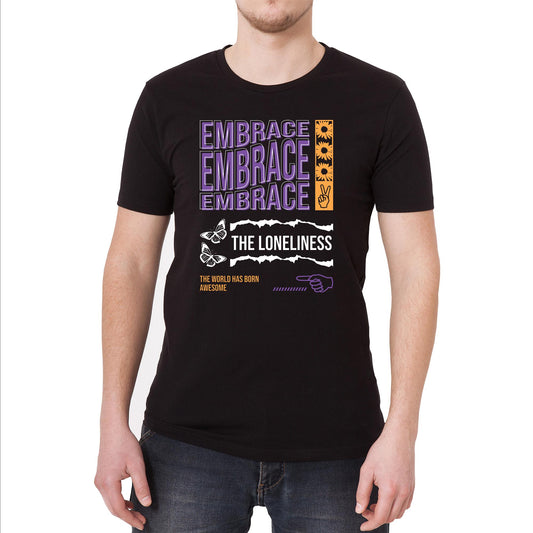 Embrace the Loneliness Vintage Graphic T-Shirt
