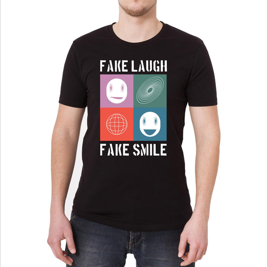 Fake Laugh Fake Smile Vintage Graphic T-Shirt