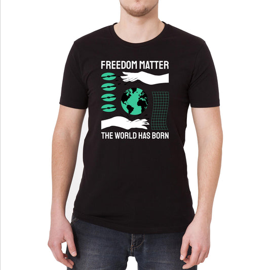 Freedom Matter Vintage Graphic T-Shirt
