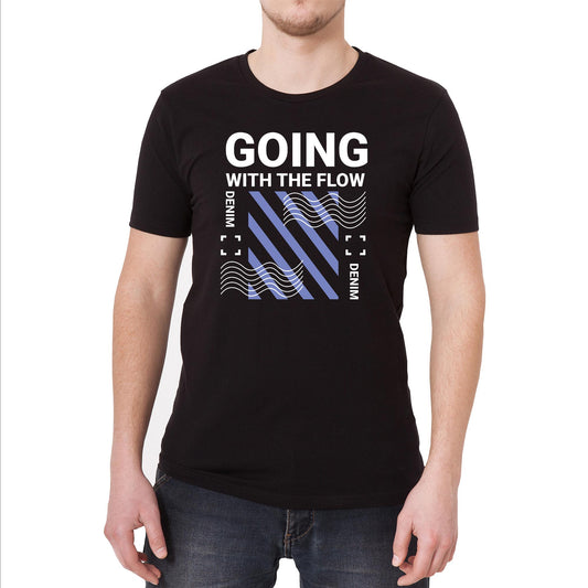 Going with the Flow Vintage Graphic T-Shirt