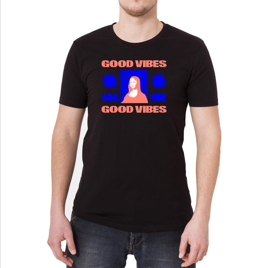 Good Vibes Vintage Graphic T-Shirt