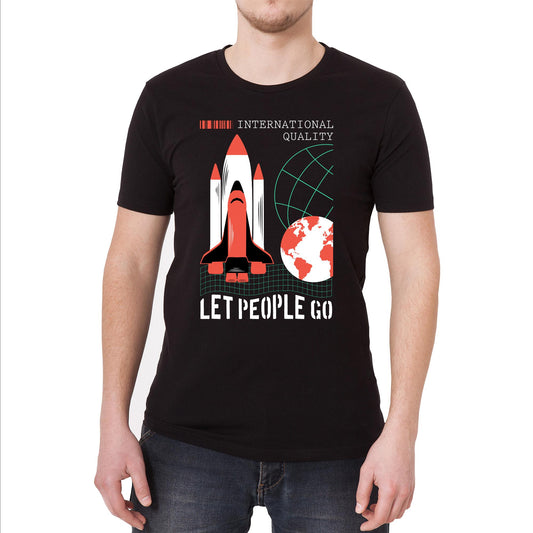 Let People Go Vintage Graphic T-Shirt