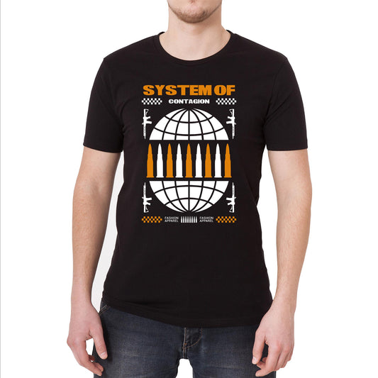 System of Contagion Vintage Graphic T-Shirt