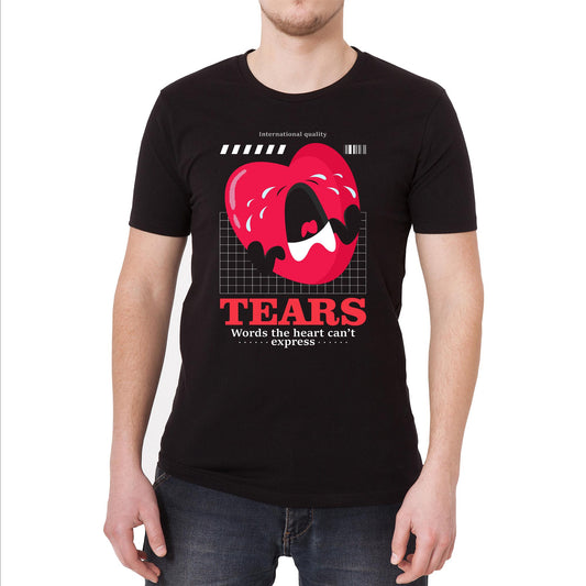 Tears Vintage Graphic T-Shirt