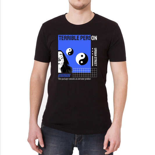 Terrible Person Vintage Graphic T-Shirt