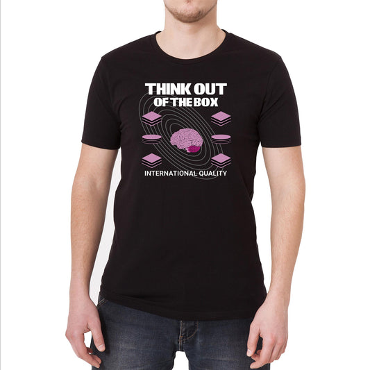 Think Out of the Box Vintage Graphic T-Shirt