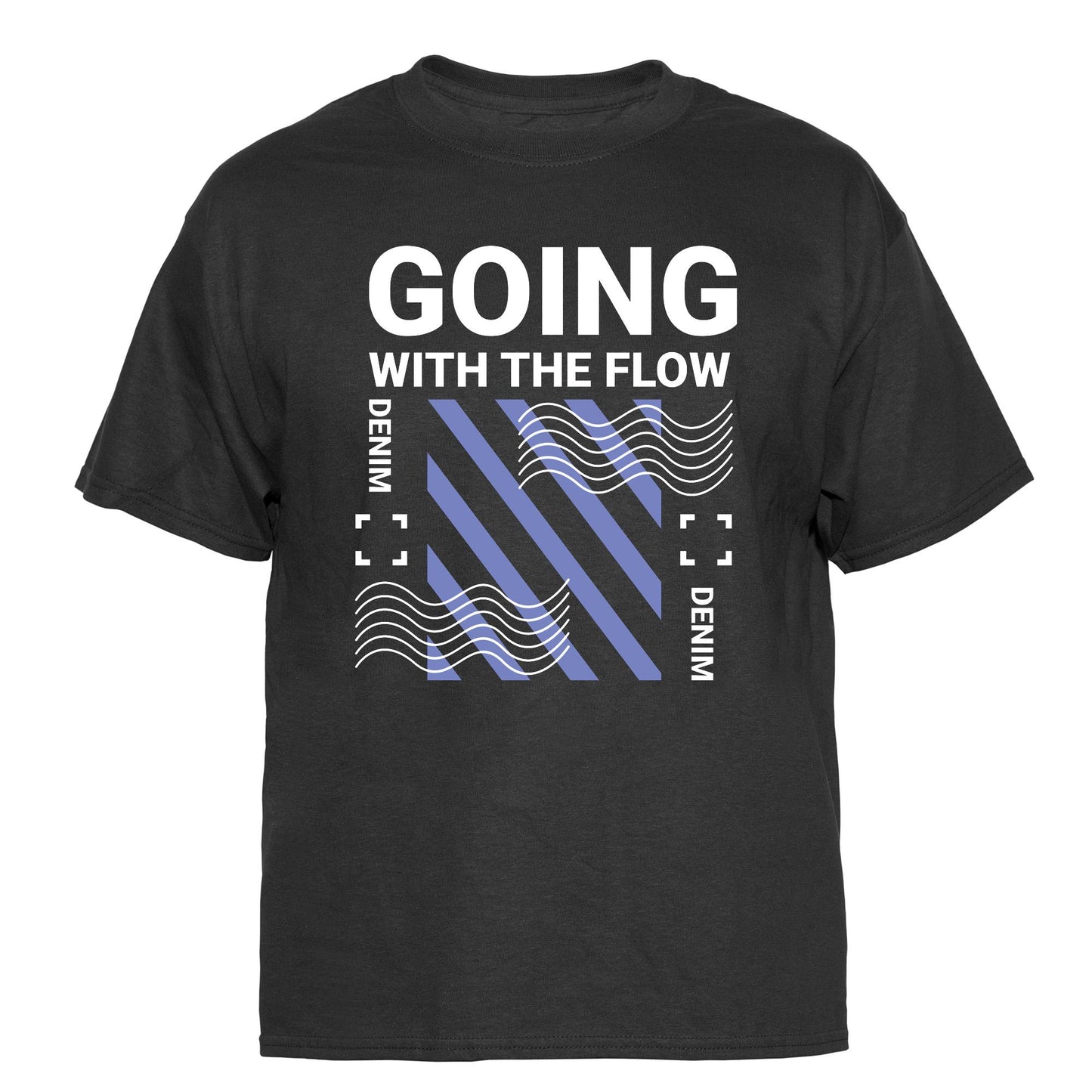 Going with the Flow Vintage Graphic T-Shirt