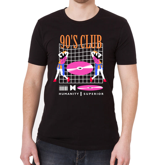 90s Club Graphic Tee Vintage Graphic T-Shirt