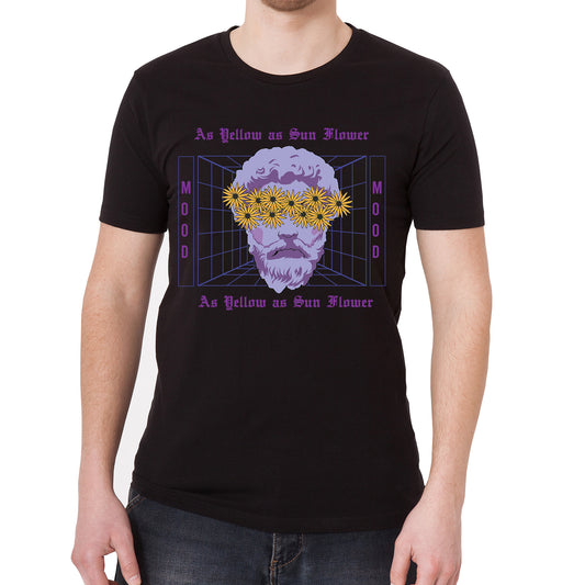 As Yellow as Sunflower Graphic Tee Vintage Graphic T-Shirt