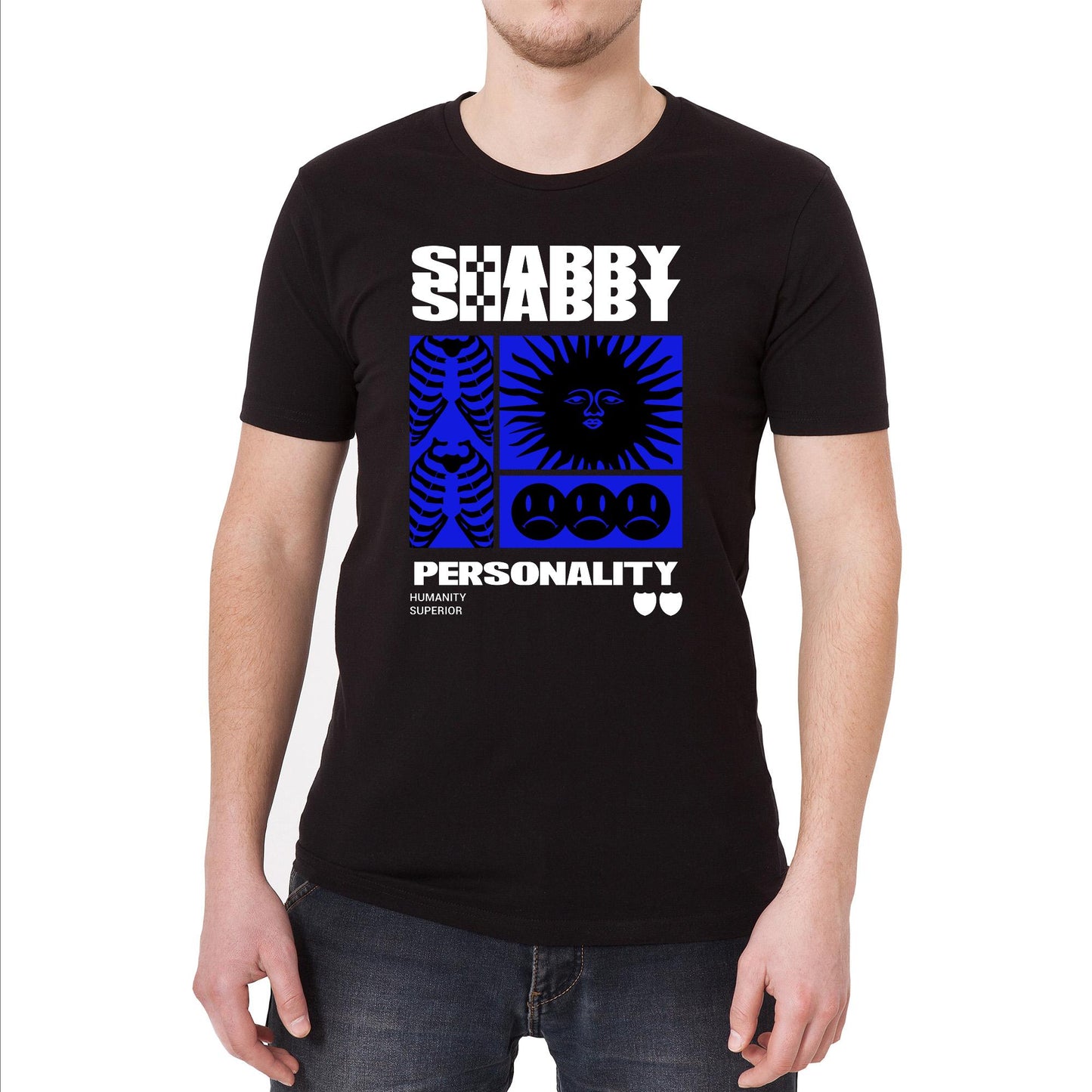 Shabby Personality Vintage Graphic T-Shirt