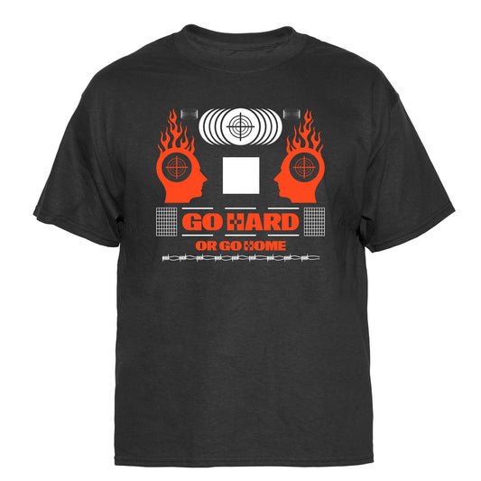 Go Hard or Go Home Vintage Graphic T-Shirt