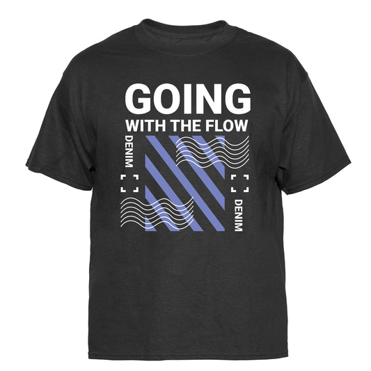 Going with the Flow Vintage Graphic T-Shirt