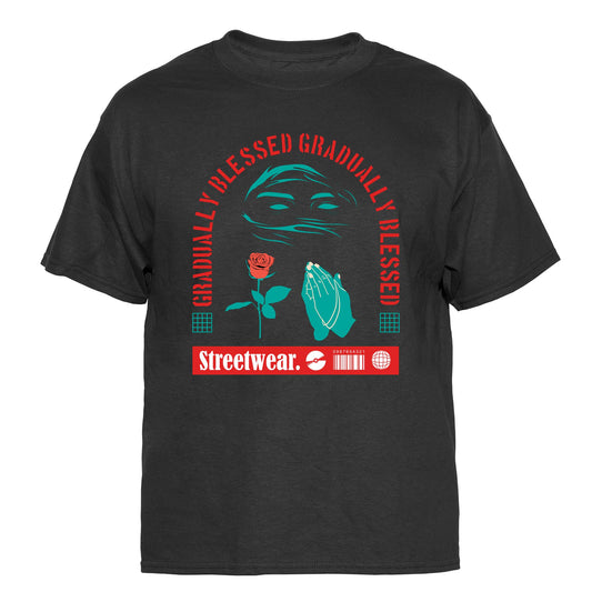 Gradually Blessed Vintage Graphic T-Shirt