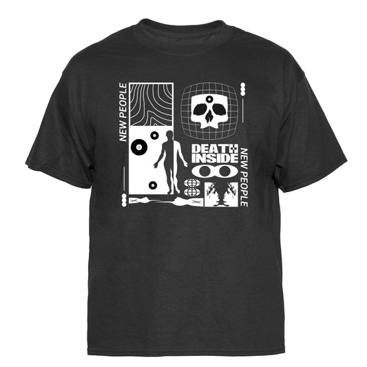 New People Death Inside Vintage Graphic T-Shirt