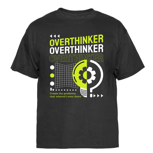 Overthinker Vintage Graphic T-Shirt